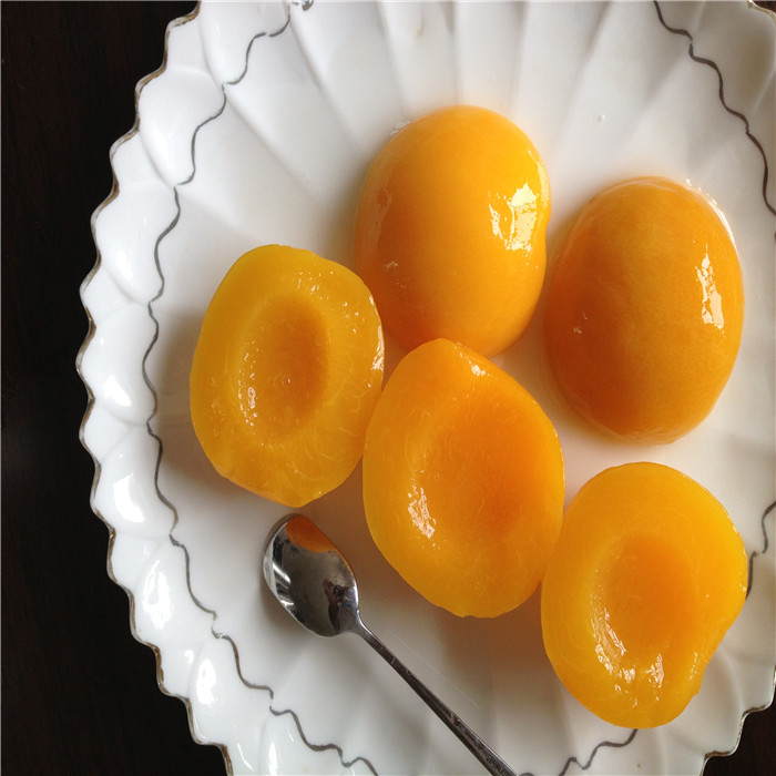 820g cheap canned yellow peaches halves